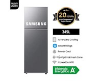 Refrigeradora Samsung Top Mount 345Lt RT35DG5620S9PE Silver